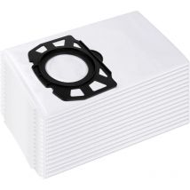 Gotrays - Lot de 15 sacs d'aspirateur pour Kärcher 2.863-006.0 sacs filtrants en non-tissé 487 WD4 WD5 WD6 WD5P WD6P Premium MV4 MV5 MV6 pour