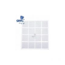 Lot de 16 feutres adhésifs carrés 16x20mm Blanc GSC 003802765