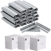 Roleader - Lot de 1800 pinces de clôture, anneaux pour pinces à anneaux, cages pour animaux de compagnie