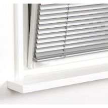 Avosdim - Imanes blancos para barra de pesas de venecianas de 25 mm