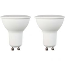 Lot de 2 ampoules led GU10 6W Equi.50W 540lm 25000H 7hsevenon Premium