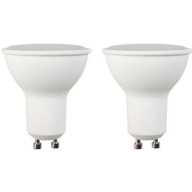 Lot de 2 ampoules led Spot GU10 6W Equi.50W 540lm 25000H 7hsevenon Premium