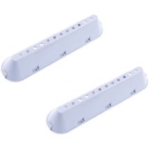 Lot de 2 aubes de tambour (C00268109, C00533119) Lave-linge ariston hotpoint, arthur martin electrolux, bauknecht, creda, ignis, indesit, privileg,