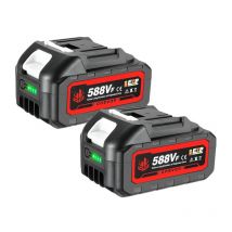 Lot de 2 batteries 18V Li-Ion 588vf pour outil sans fil