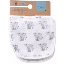 Lot de 2 bavoirs pour enfant