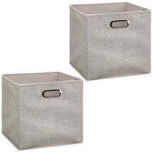Lot de 2 Boîtes de rangement pliable