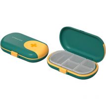 Lot de 2 boîtes de rangement pour pilules