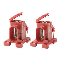 Lot de 2 bornes de sécurité 35mm2 Tekox