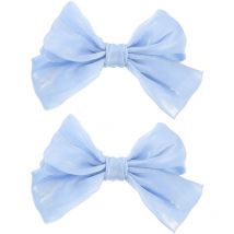Lot de 2 boucles d'embrasses de rideaux en forme de nœud, magnifiques supports de rideaux chics