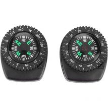Basetbl - Lot de 2 bracelets de montre portables coulissants pour boussole de navigation pour camping et navigation