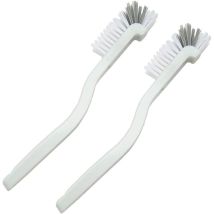 Lot De 2 Brosses De Nettoyage De Bouteilles Polyvalentes,bouteille Brosse,café Tasses Brosse,longue Manche De Brosse De Bouteille Courbée