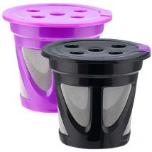 Lot de 2 capsules de café, filtres à café, accessoires pour station à café