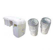 2 xcartouches easyclean compatible filtrinov MX18 -25 ( 2 poches ,2 sacs de balles filtrantes ,2 paniers préfiltre)