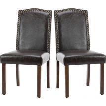 Joeais - Chaises de salle à manger lot de 2 chaises de table à manger chaise rembourrée de salle à manger Anmut chaises de cuisine rembourrées en