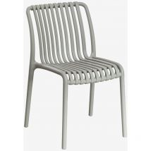 Pack de 2 chaises de salle à manger empilables en polypropylène Wendell Sklum Vert Kaki