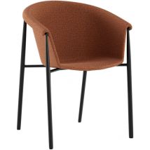 Webmarketpoint - Nari - Chaise en tissu rouge 2 pcs