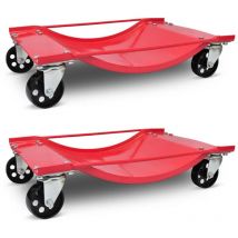 The Living Store - Lot de 2 chariot de visite 500kg