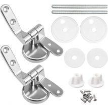 Paryou - Lot de 2 charnières de rechange pour abattant wc Dama Senso