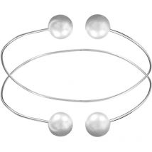 Lot de 2 clips décoratifs pour rideaux, boucles de fixation pour rideaux, embrasses de rideaux de fenêtre, attache de rideau en perles, alliage du