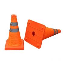 Ensoleille - Lot de 2 cnes de signalisation pliables de 45cm pour parking de route