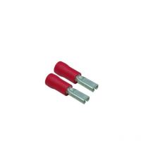 Lot de 2 Cosses Faston Femelle rouge 2,8x0,5mm