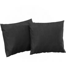Ensemble de coussins de palette, Anthracite, 45 x 45 cm 2 pièces Vicco