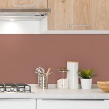99déco - Lot de 2 crédences alu L120xH 45cm Terracotta 99deco