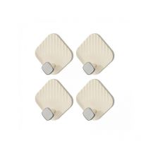 Lot de 2 crochets multifonctions pour serviettes de bain et chapeaux, jaunes, pour salle de bain et bureau
