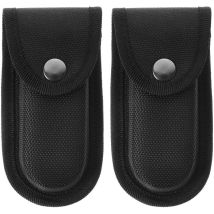 Lot de 2 étuis de rangement pliables en nylon pour outils utilitaires