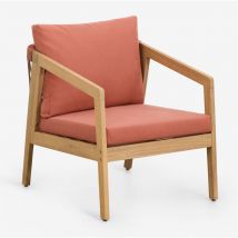 Lot de 2 fauteuils Kaela en bois d'acacia et corde tressée SKLUM