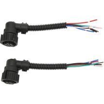 Lot de 2 fiches de câblage pour feux arrière, pièces de rechange pour feux arrière pour Vauxhall Movano I Vivaro