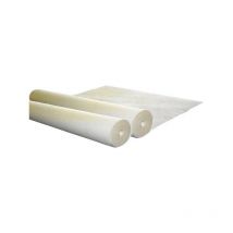 Lot de 2 films de protection chantier Basic plastique rouleau de 3 x 25m