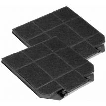 Faber - Lot de 2 filtres 267X237X16 mm (5403008, C00384658) Hotte aeg, airforce, airlux, ariston hotpoint, arthur martin electrolux, blomberg, bosch,