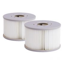 Lot de 2 filtres à cartouches pour spa semi-rigide Mspa
