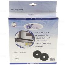 Eurofilter - Lot de 2 filtres à charbon pour Hotte Baumatic ST1 FKS385