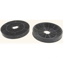 Cuisissimo - Lot de 2 filtres à charbon KF001 Hotte Silverline