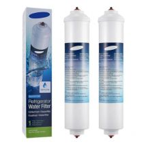 Lot de 2 Filtres à eau d'origine (DA29-10105J) Réfrigérateur, congélateur aeg, beko, blomberg, bosch, continental edison, daewoo, de dietrich,