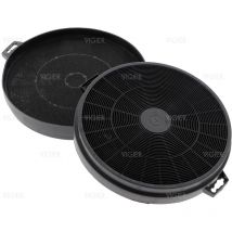 Falmec - Lot de 2 fIltres à charbon 212mm 114162 103050102 114162