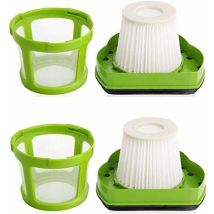 Rapanda - Lot de 2 filtres de rechange pour aspirateur à cheveux Bissell 1782 - Sans fil - Pour aspirateur de voiture et de voiture - 1608653 et