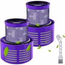 Keyoung - Lot de 2 filtres de rechange pour aspirateur Dyson V10 SV12 Réutilisable V10 Filtre pour Dyson Aspirateur V10 SV12 Lavable Cyclone Animal