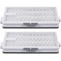 Lot de 2 filtres HEPA Airclean pour aspirateur Miele Complete C3 Powerline S8340 - Air Clean SF-HA 50 pour Complete C2 C3 Compact C1 C2 - Lot de 2