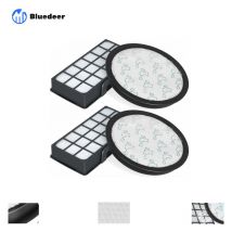Bluedeer - Lot de 2 Filtres hepa pour Rowenta Silence Force Cyclonic 4AAAA RO7647EA RO7663EA RO7676EA RO7681EA (Modèle RO76xx) Aspirateurs, Filtre de