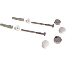 Ayor - Lot de 2 fixations de cuvette de wc ou bidet 6x70mm