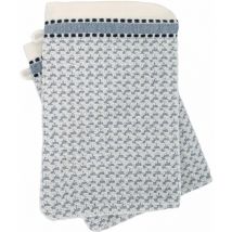 Gant de toilette coton santorini Liteau
