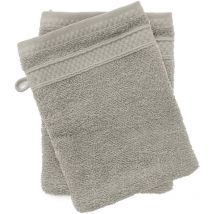 Lot de 2 gants de toilette naïa
