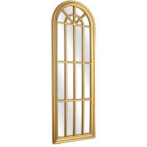 Miroir Résine F/Fenêtre Doré