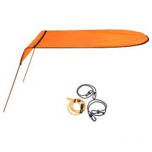 GTA - lifcausal Auvent de protection solaire pour kayak et canoë monoplace