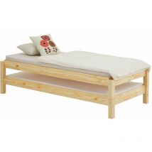 Idimex - Lot de 2 lits superposables 90x190 cm rino en pin massif, vernis naturel