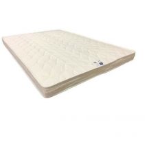 Provence Literie - Matelas Ferme + Alese 70x190 x 13,5 cm - 7 zones de Confort - Ame Mousse rembourrage 100 % polesther - âme 100 % polyuréthane poli