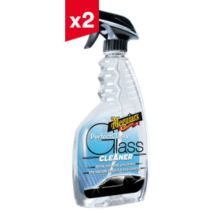 Lot De 2 Meguiar’s Sprays Nettoyant Vitres - Clarté Parfaite, 16 Oz (473 Ml) Bouteille
